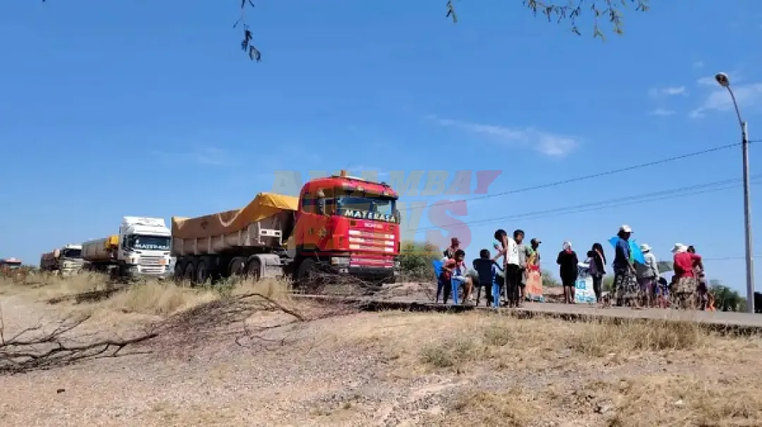 Indígenas Sawhoyamaxa protestan por crisis hídrica en el Chaco
