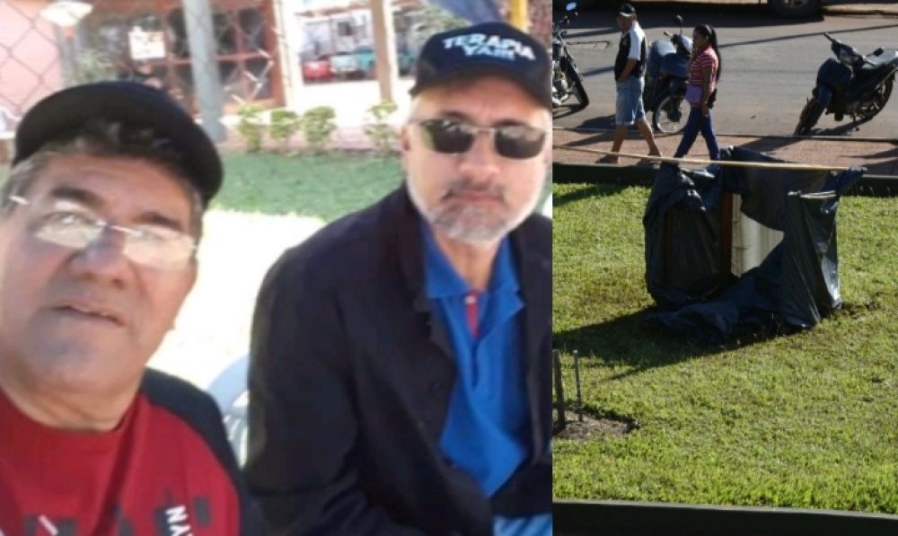 Puercos: Antiacevedistas construyen una letrina frente a la Municipalidad de Pedro Juan