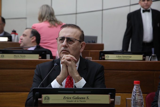 Otorgan arresto domiciliario a Erico Galeano