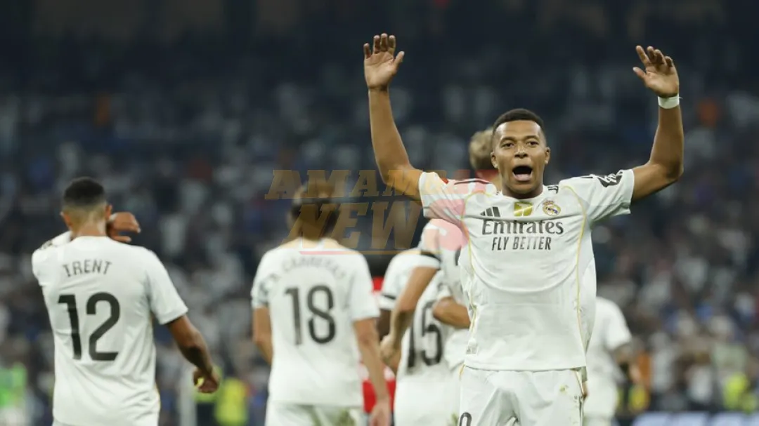 Mbappé salva un frío estreno del Real Madrid