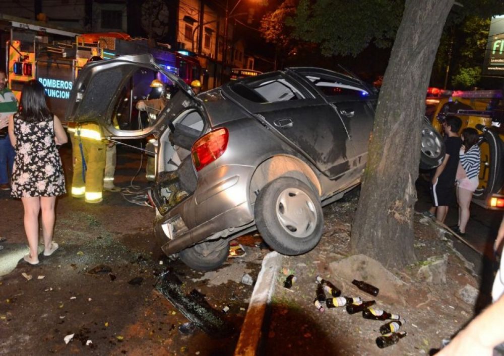 Hombre fallece tras grave accidente en Asunción