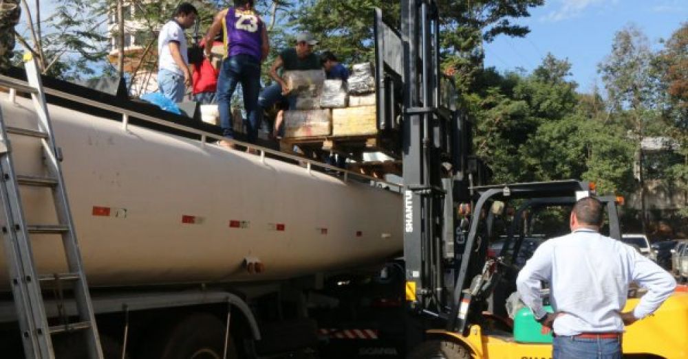 Incautan 5.000 kilos de marihuana en camión cisterna con destino a Brasil
