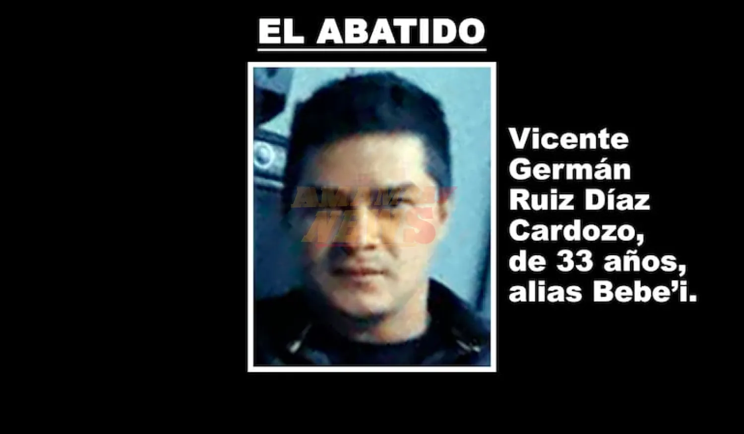 Policía elimina a “Bebe’i”, supuesto jefe de asaltantes en Presidente Franco