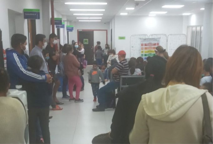 IPS de Luque casi no da abasto para atender a pacientes con cuadros respiratorios
