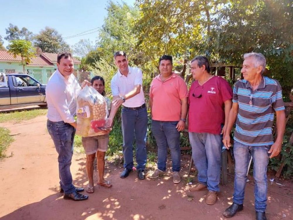 Covid19: Gobernación llegó a Zanja Pyta y alrededores