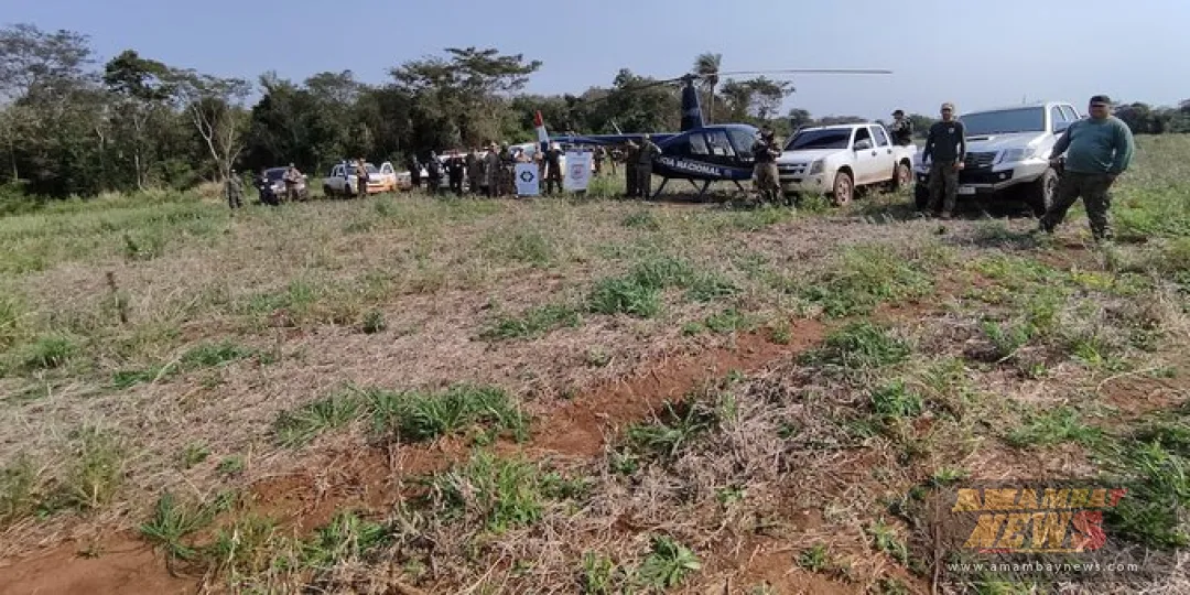 Descubren campamento narco en San Rafael del Paraná