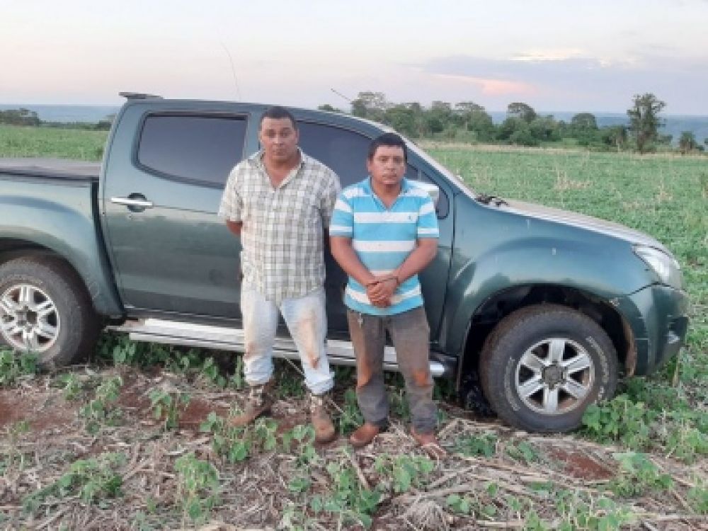 Supuestos narcos detenidos en Fortuna Guazú ya están presos en Asunción