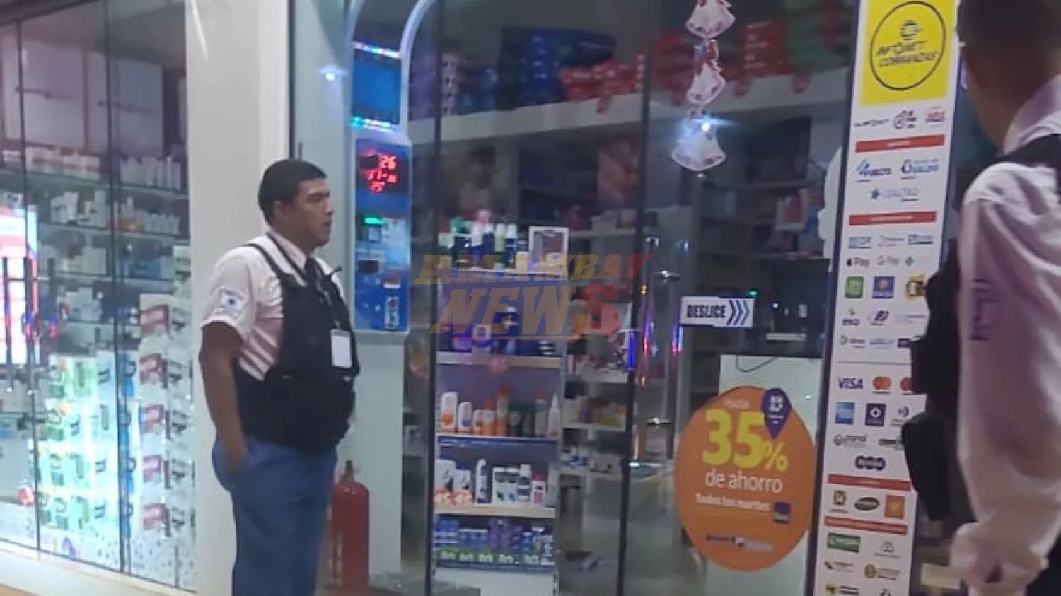 Hurtan medicamentos adelgazantes de una farmacia en Ciudad del Este