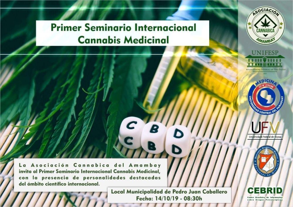 Invitan al Primer Seminário Internacional sobre el Cannabis Medicinal en PJC