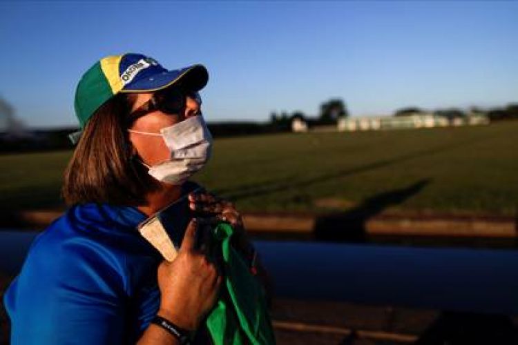 Brasil alcanza 5.466 muertes por Covid-19 y se acerca a los 80.000 casos