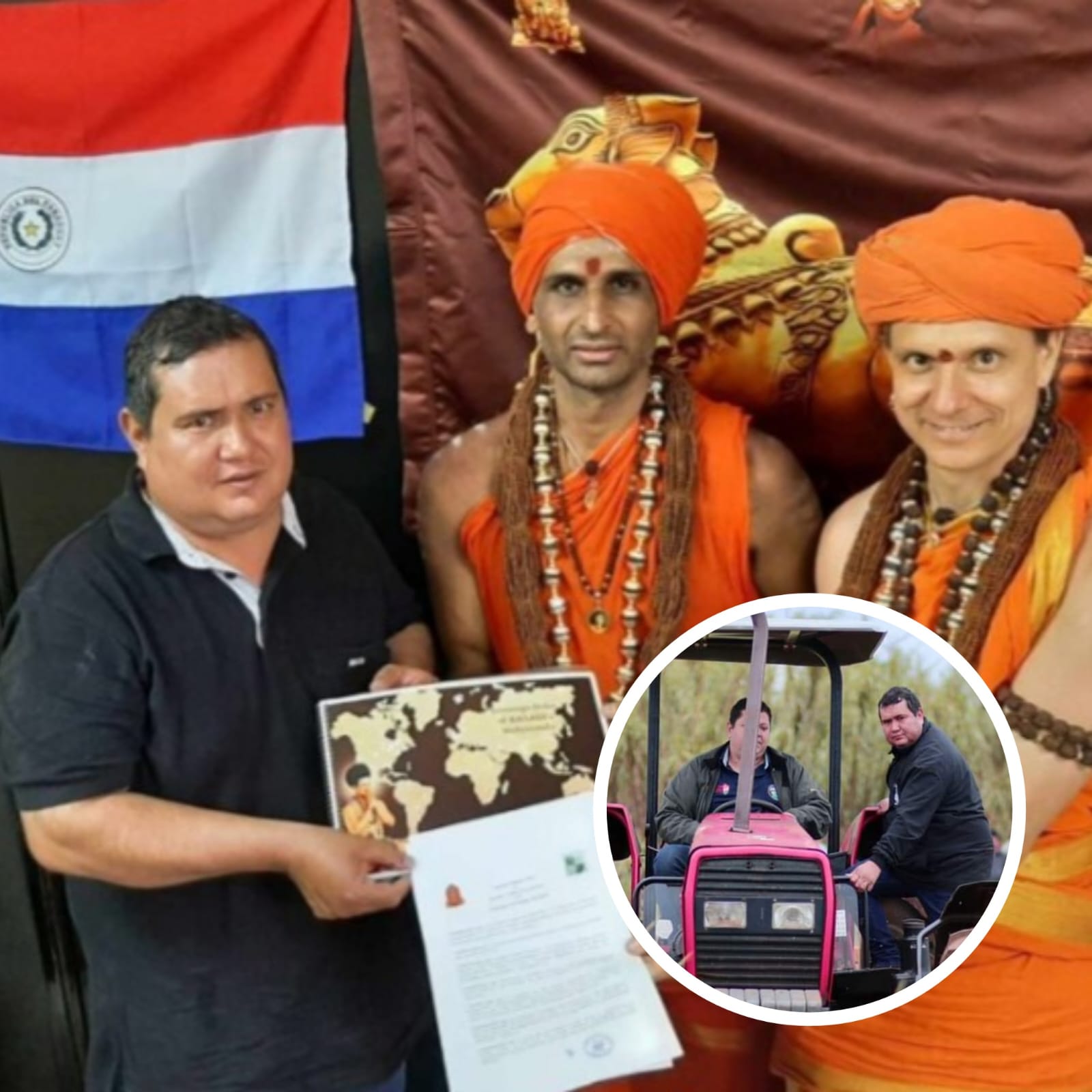 "Homenajeado" por intendente de Karapaí es buscado en India por violencia sexual