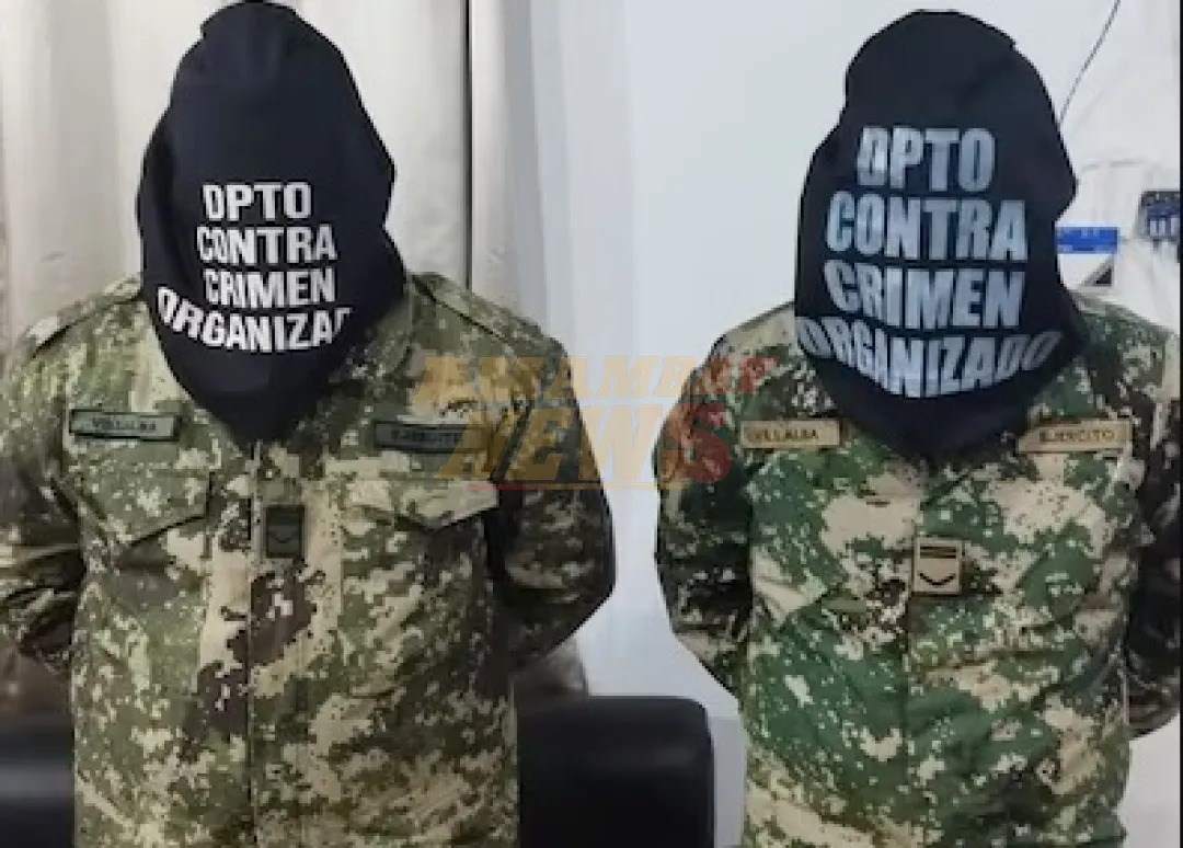 Detienen a policías y militares por colaborar con red criminal de “Macho”