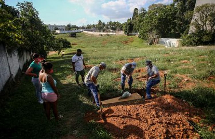 Covid-19: Brasil reporta 1.480 muertes en 24 horas