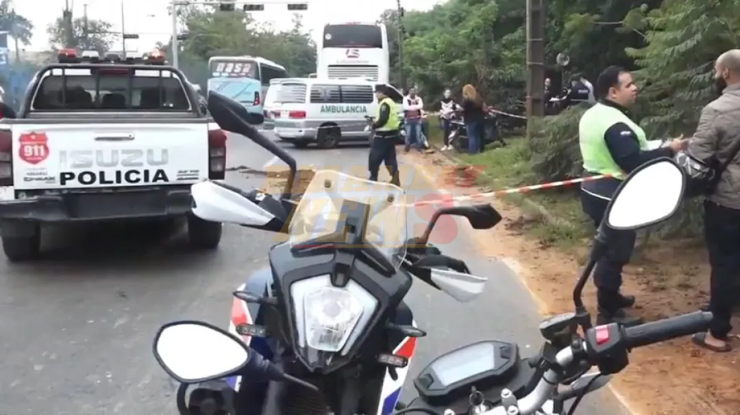 Trágica muerte de brasileño que se preparaba para viajar: Fue arrollado al caer sobre Madame Lynch