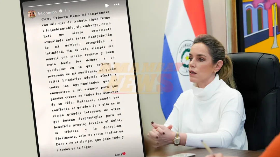 Leticia Ocampos se pronuncia sobre los sobres de Mburuvicha Róga: “Me siento avasallada”