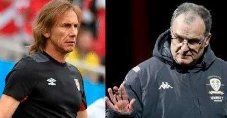 Marcelo Bielsa y Juan Reynoso, los candidatos para dirigir a Perú