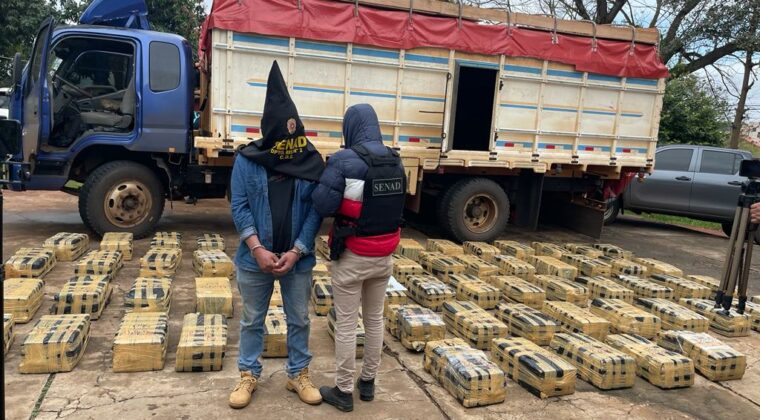 Imputan a detenido con megacarga de marihuana en Ciudad del Este