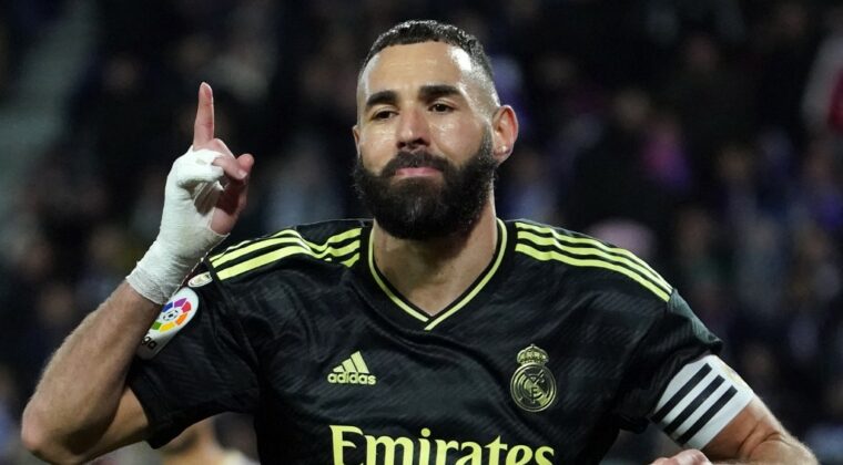 Benzema reaparece con un doblete para el Real Madrid