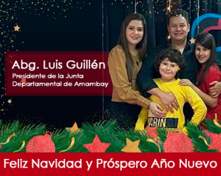 Luis Guillén: Los mejores augurios para este 2021 lleno de alegría para todos