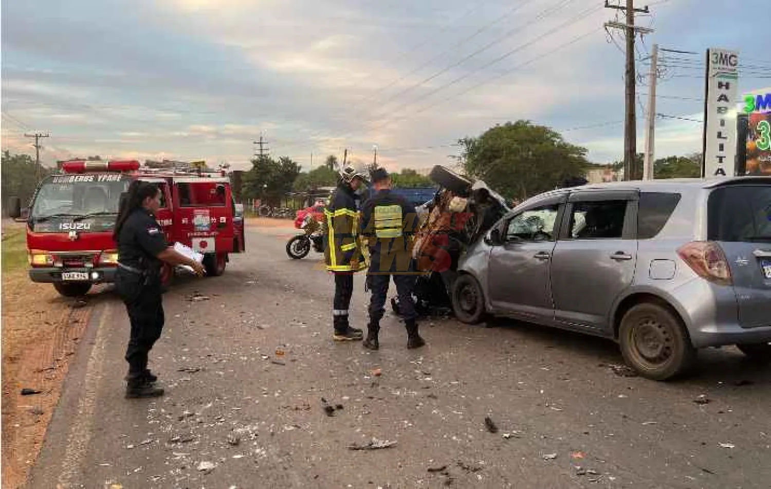 Trágico accidente deja dos muertos en la ruta Ypané – Villeta