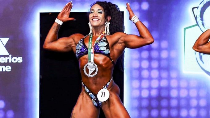 Una fisicoculturista argentina muere en Brasil poco después de convertirse en subcampeona continental