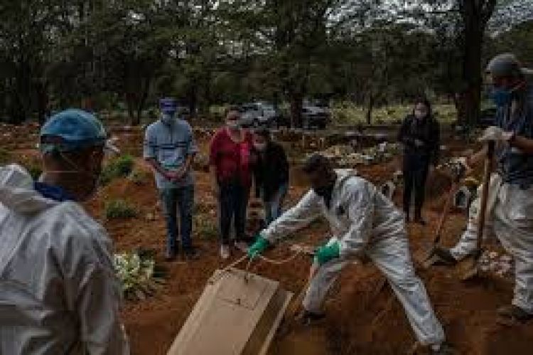 Covid: Brasil registra 470 muertes en 24 horas