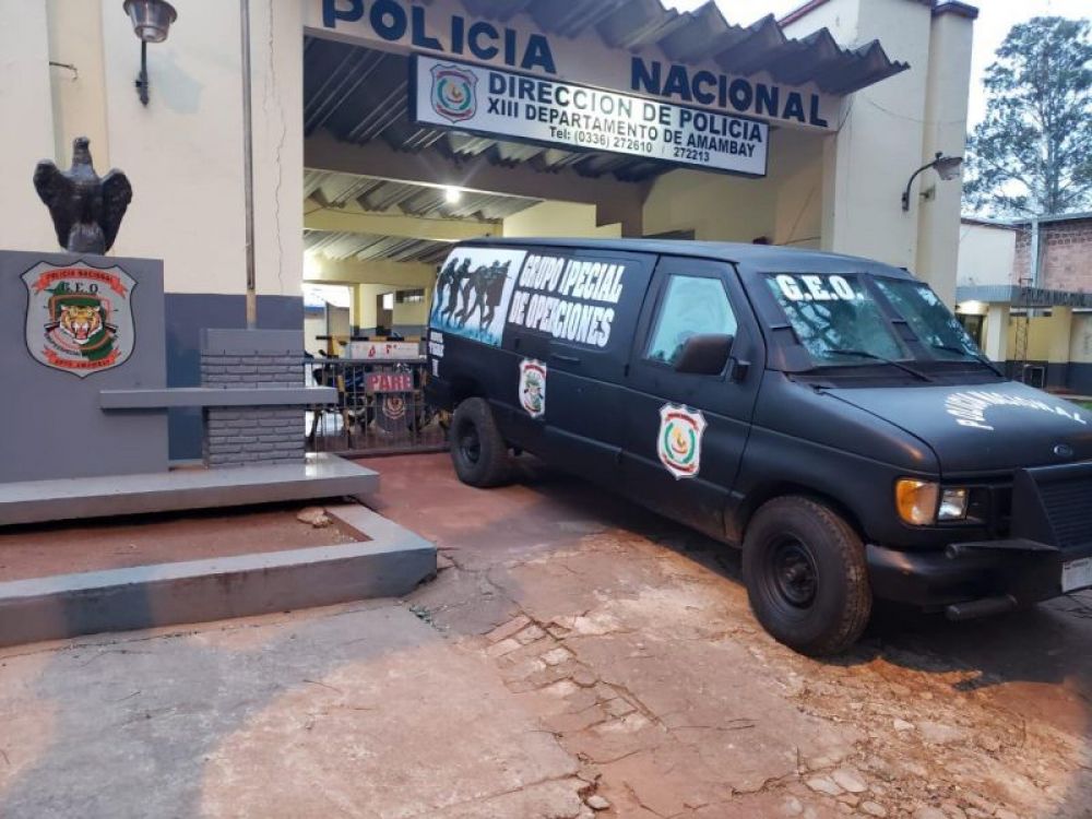 Vehículo blindado para el GEO, también sería utilizado para escoltar caudales de dinero