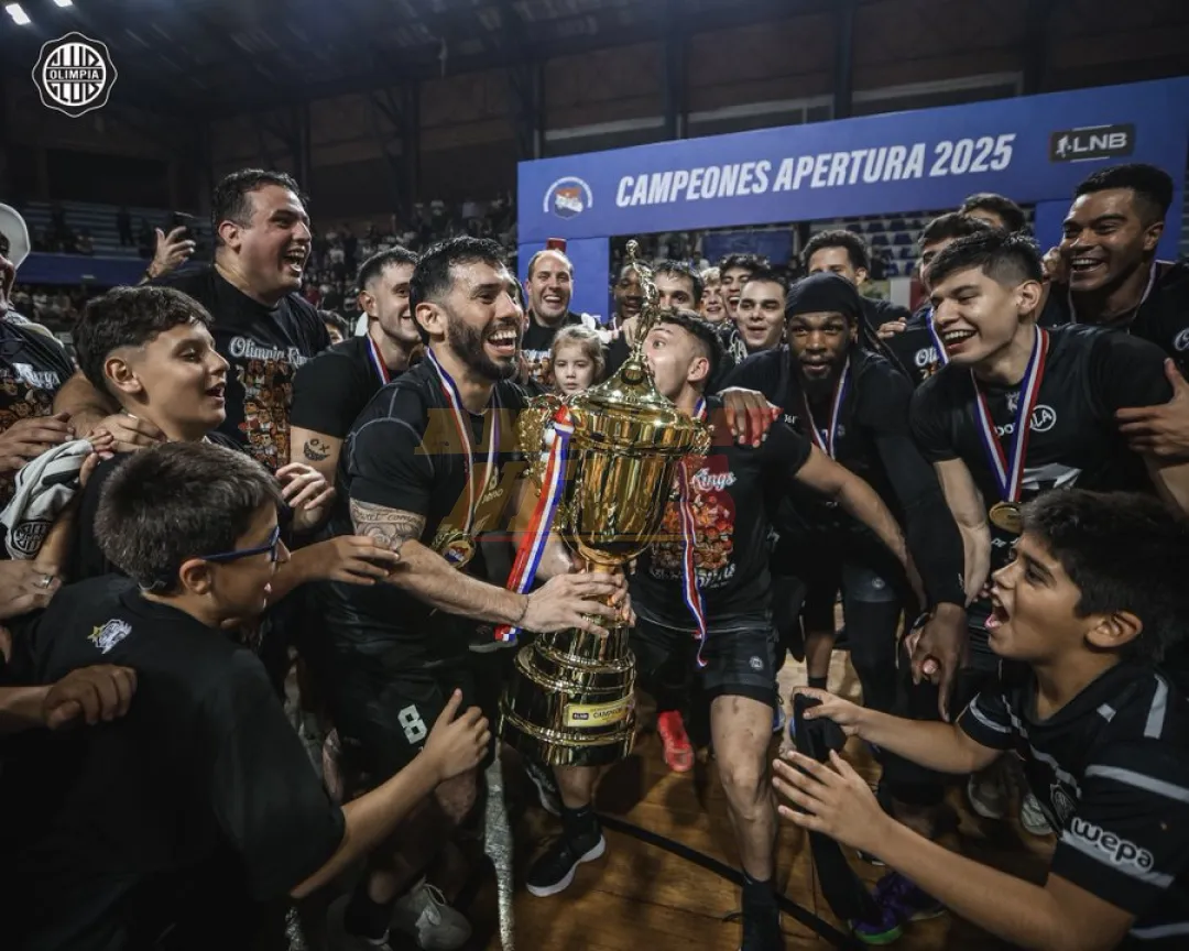 Olimpia es campeón nacional de básquetbol