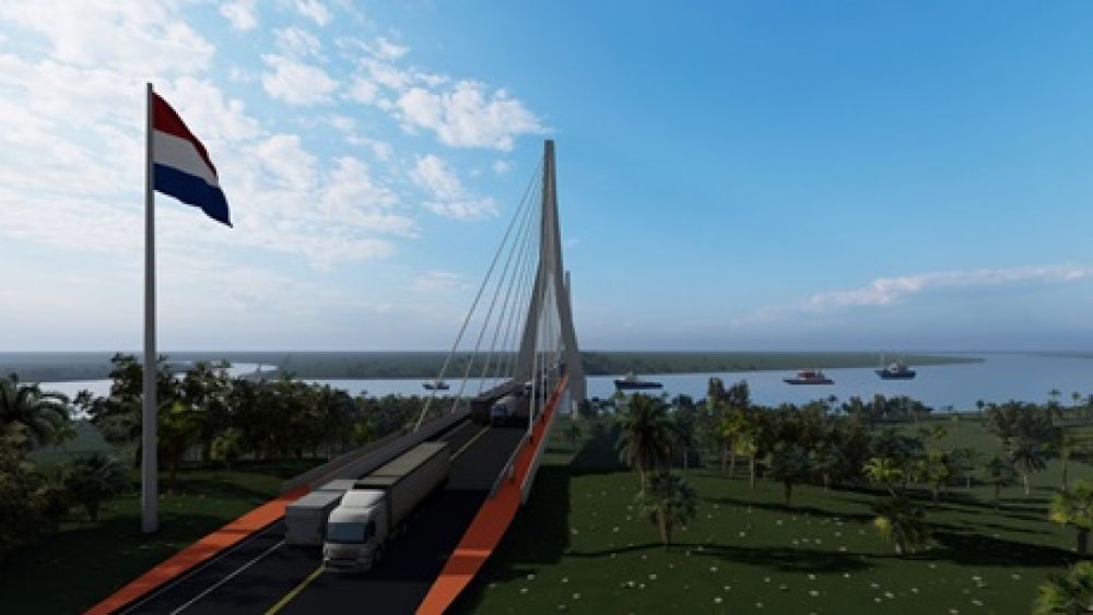 Lanzarán licitación para diseño de puente internacional en Carmelo Peralta