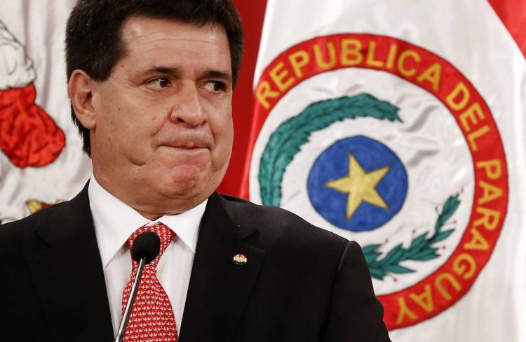 Recién la semana pasada Cartes declaró su empresa Offshore, según CGR