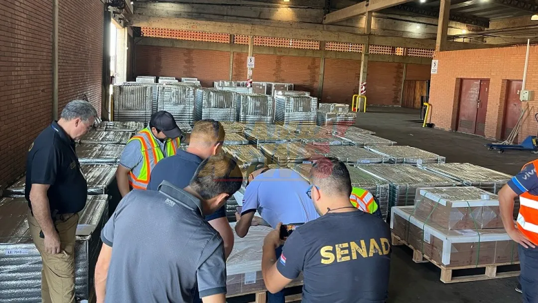 Senad marca presencia activa en el Aeropuerto Guaraní