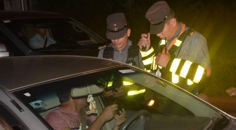 Solo en Central fueron demorados 261 conductores alcoholizados