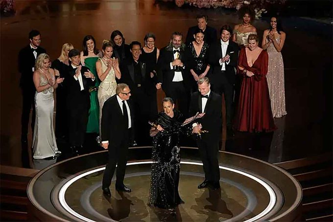 Premios Oscar 2024: Oppenheimer fue la gran ganadora de la noche con siete estatuillas