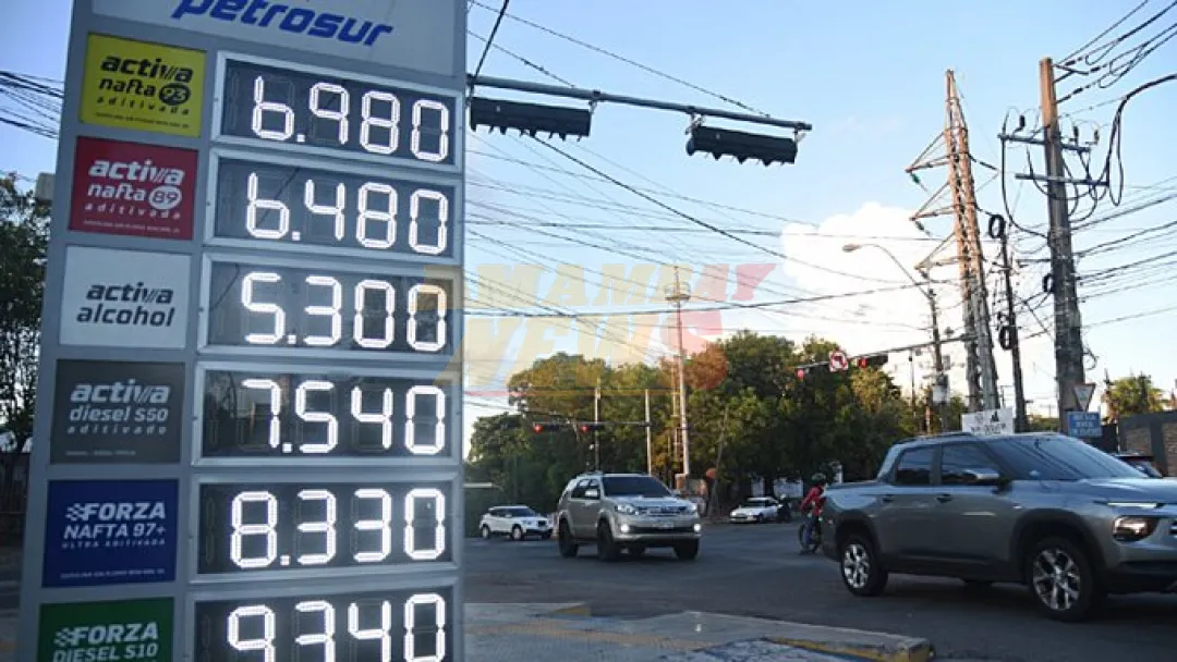 Se generaliza la suba de precios de combustibles en G. 350 por litro