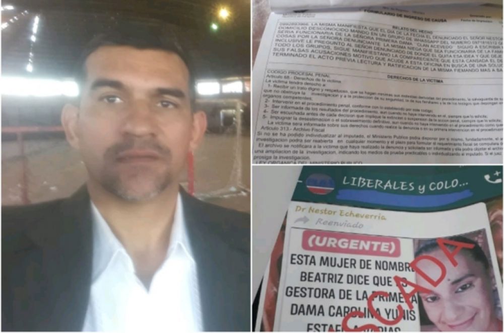 Denuncian al abogado 360 Néstor Echeverria en la Fiscalía de Pedro Juan