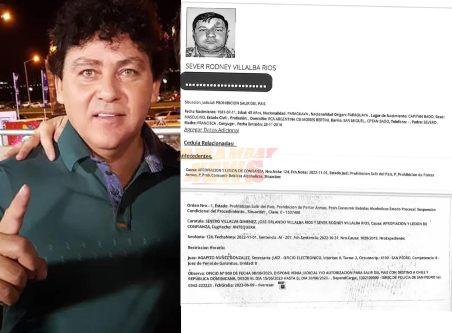 AUDIO: Tras graves acusaciones Chico Carneiro se alía a Rodney Villalba para intendente de Capitán Bado por Honor Colorado de Amambay