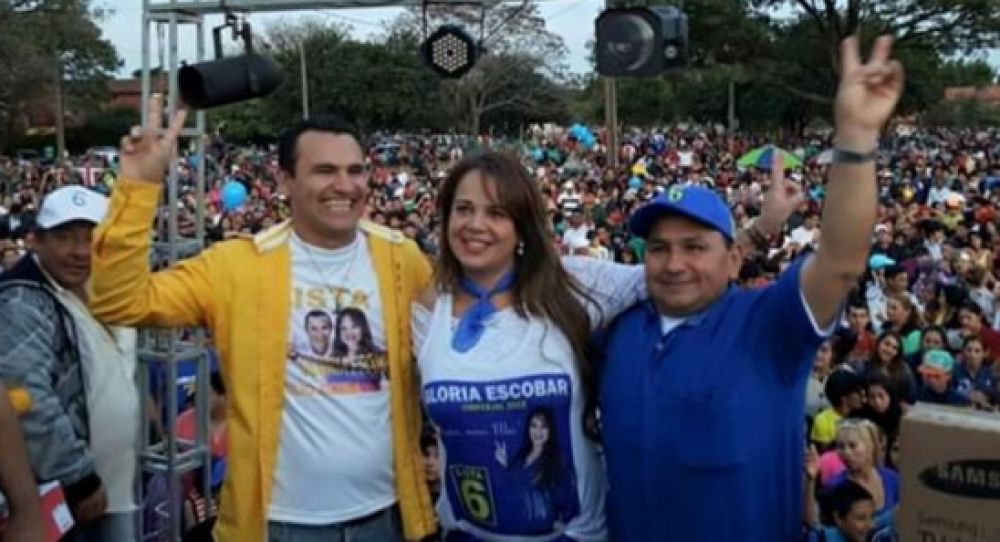 Golpistas quieren que Gloria Escobar sea intendenta de Pedro Juan Caballero
