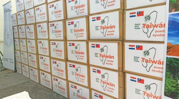 Taiwán reafirma su solidaridad con Paraguay con la cesión de 2 millones de vacunas