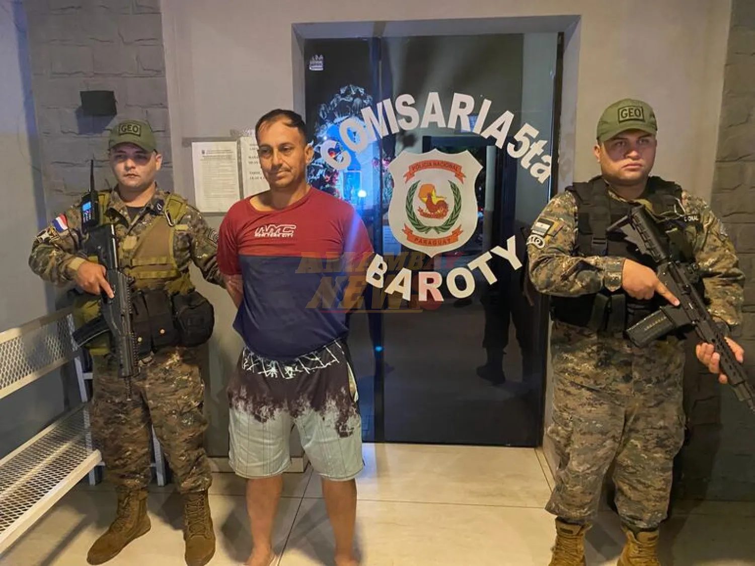 Guairá: detienen a hombre con orden de captura por robo y homicidio que data de 2006