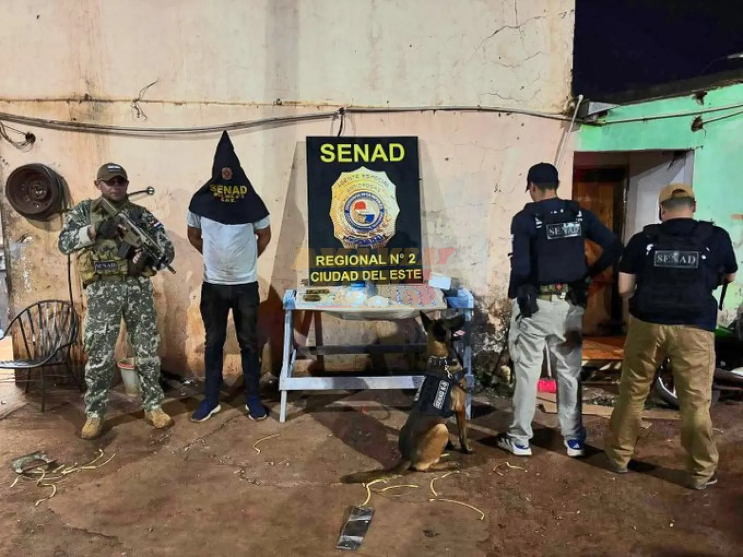 SENAD celebra “gran golpe” al microtráfico con la incautación de 185 gramos de cocaína