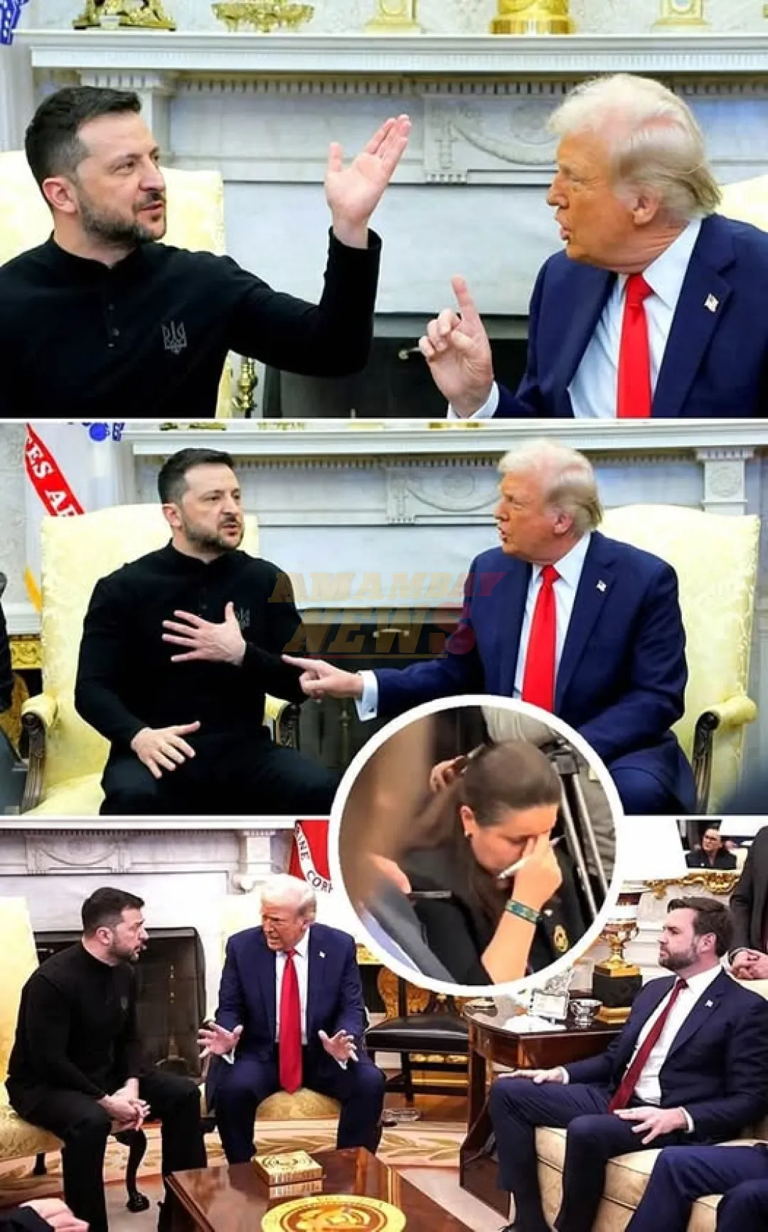 Trump y Zelensky... A gritos en la Casa Blanca