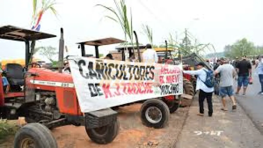 Cañicultores anuncian el «tractorazo» para este lunes