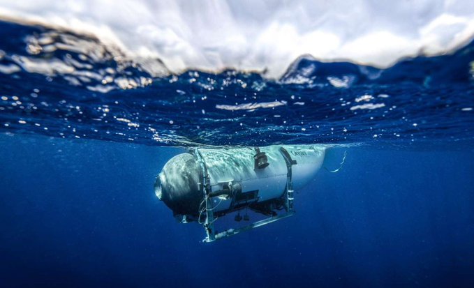 Desaparece submarino turístico del Titanic en el Atlántico