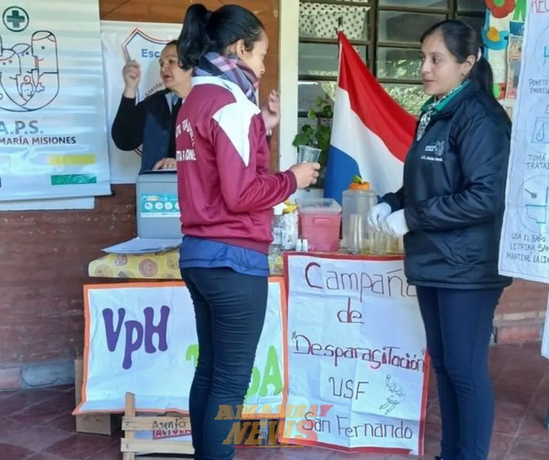 Hambre Cero: la meta es desparasitar a 25.000 escolares de Misiones