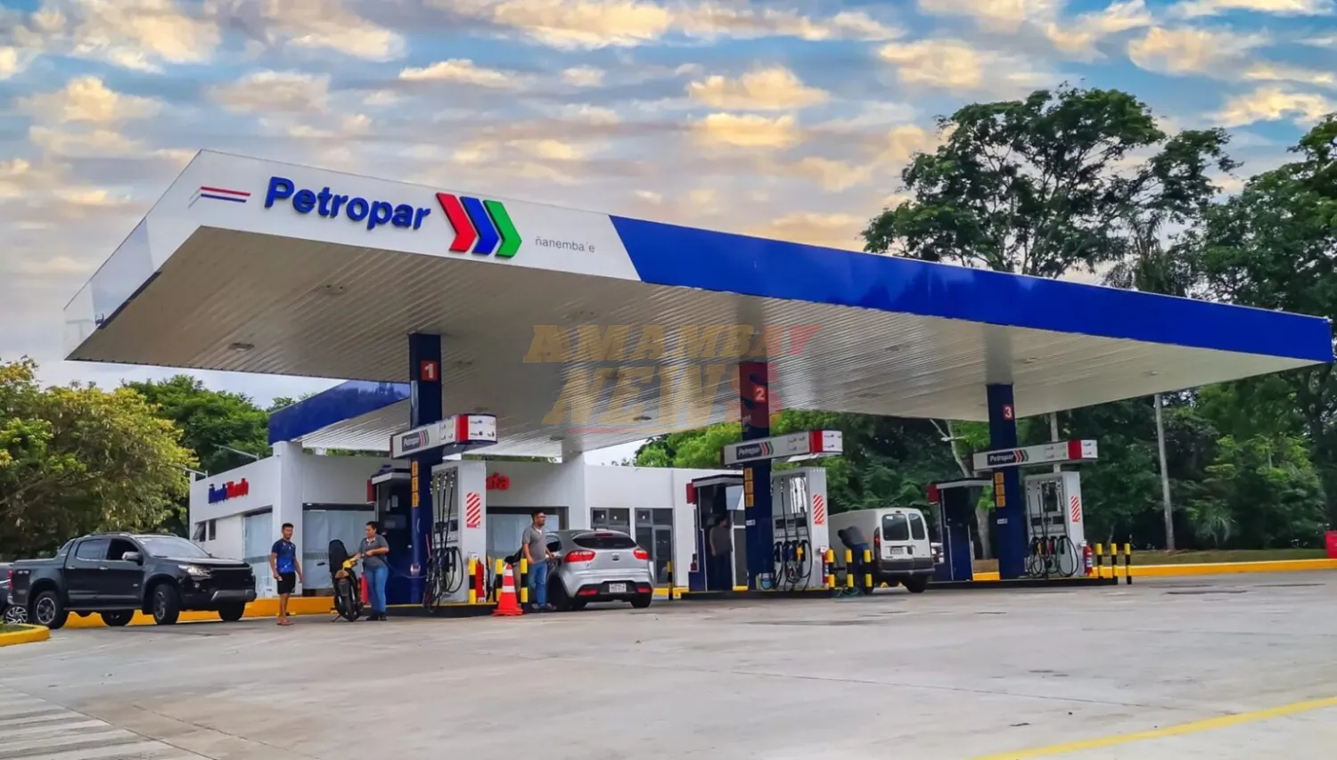 Petropar confirma una nueva baja en el precio de sus combustibles