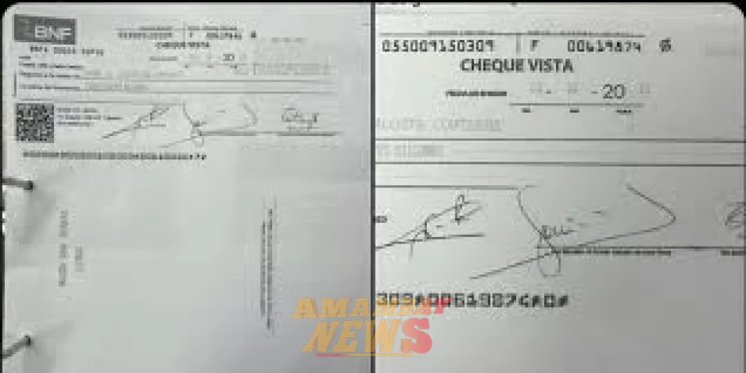 Escribano niega haber firmado poder para cobro de cheque