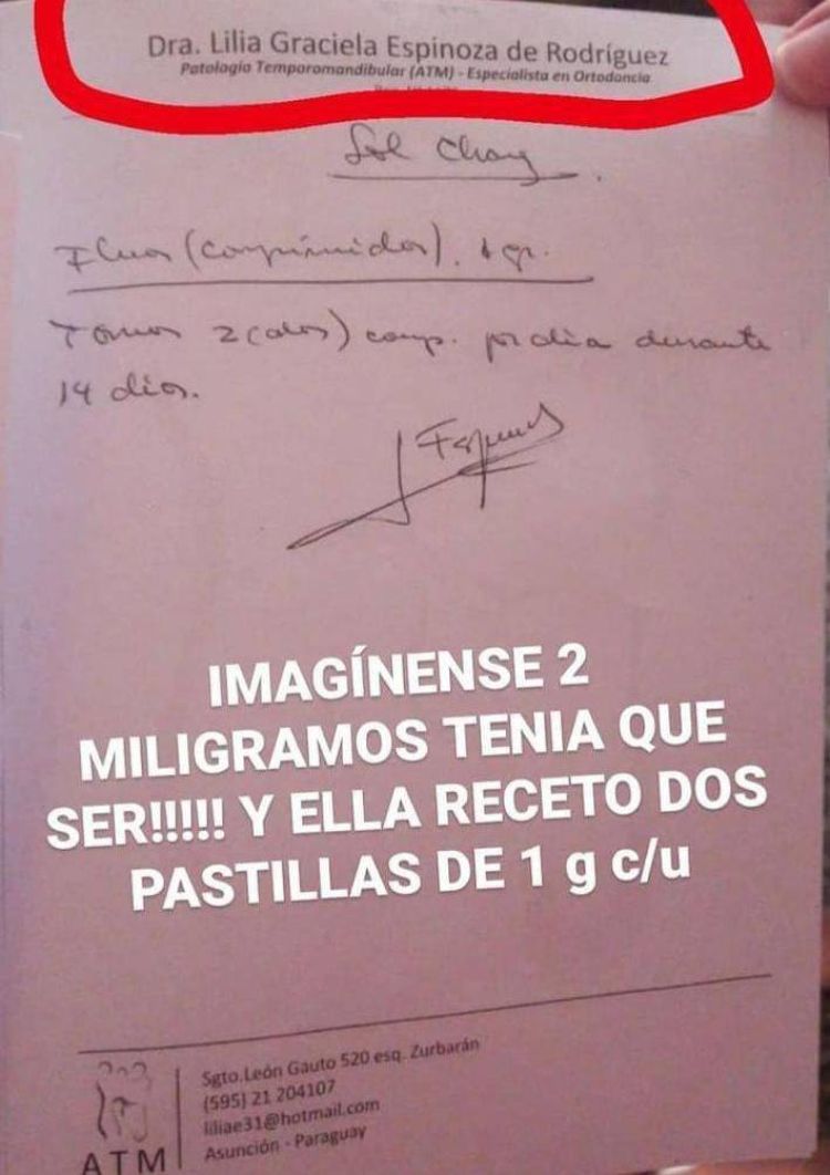 Fijan audiencia preliminar para odontóloga que recetó mortal dosis de flúor