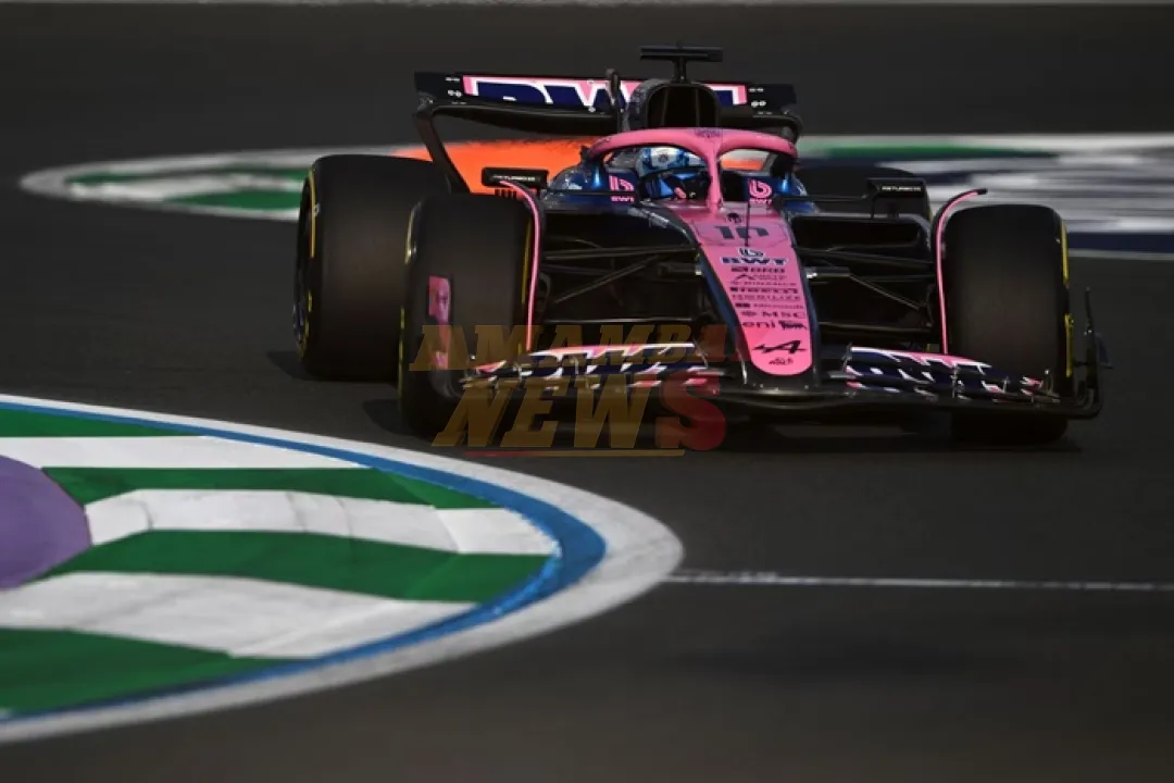 F1: Gasly sorprende y lidera los primeros entrenamientos libres en Arabia Saudíta