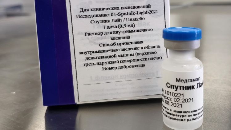 Completan los ensayos clínicos de Sputnik Light, la vacuna rusa contra el coronavirus de una sola inyección