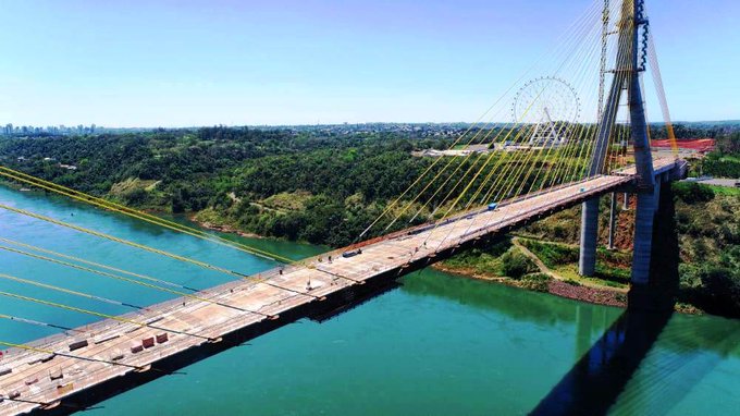 Puente de la Integración se convierte en la nueva postal de las tres fronteras